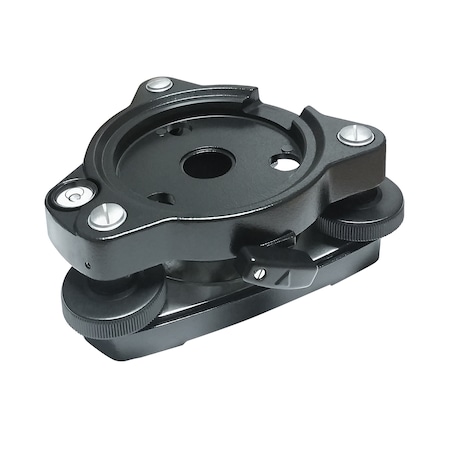 Sitepro 1201 Swiss-Style Tribrach W/out Optical Plummet, Black 05-1201-B